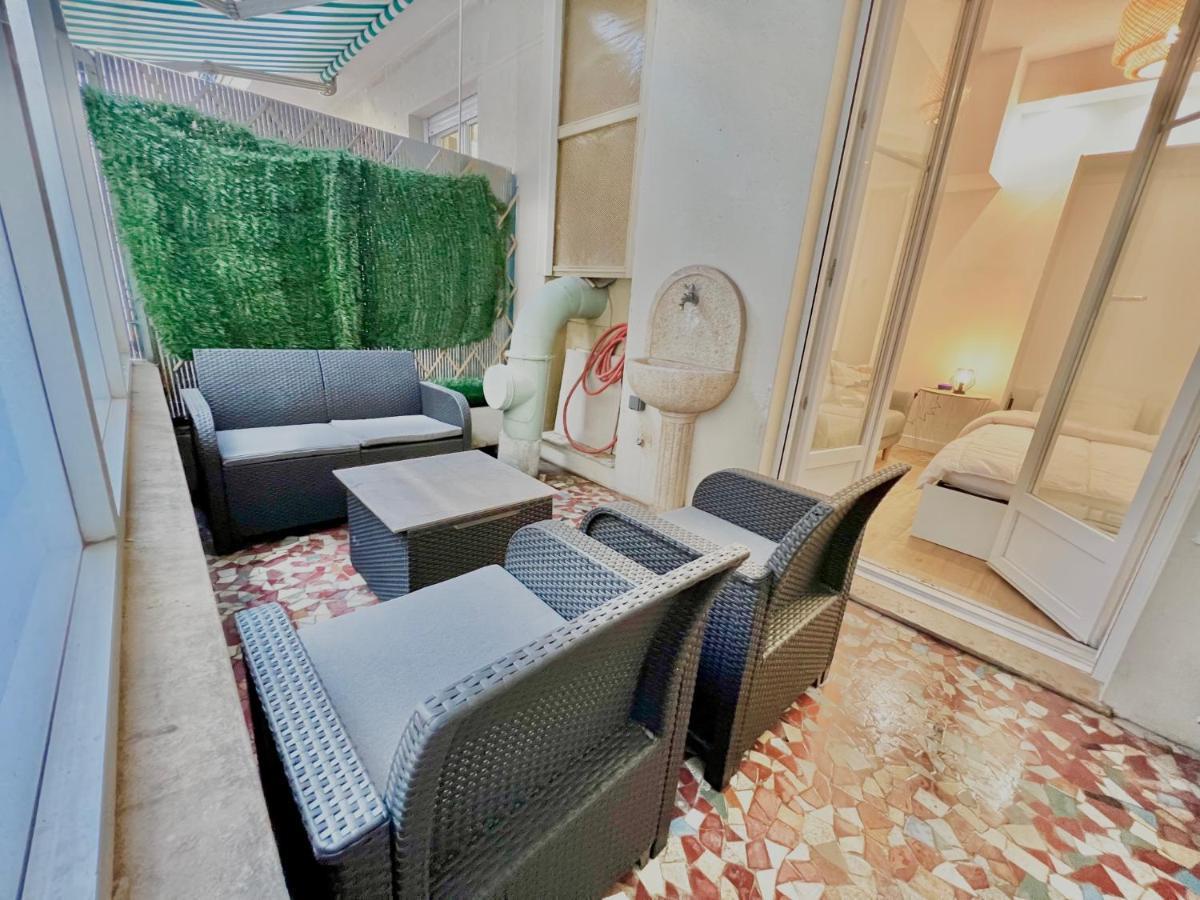 Aparthotel Riviera Superbe Studio Terrasse 100M Promenade Des Anglais Carre D'Or Terrasse Meyerbeer Nice Eksteriør billede